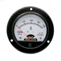 Safe to operate BO-65 DC60mV 400A dc round analog panel meter