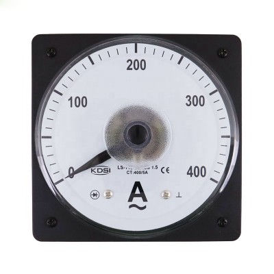 Factory direct sales  LS-110 AC400/5A panel analog ac ampere indicator