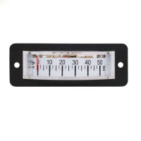 CE certificate BP-15 DC50V analog mini thin edgewise panel mount voltmeter