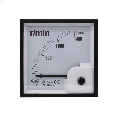 Original manufacturer high Quality BE-96 DC20mA 1450r/min analog panel amp tachometer