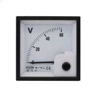 Original manufacturer high Quality BE-72 AC60V rectifier analog ac panel mount voltmeter