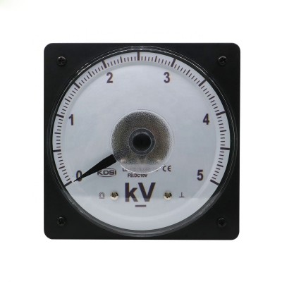 Factory direct sales  LS-110 DC10V 5kV wide angle panel analog dc panel mount voltmeter