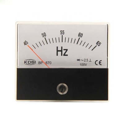 BP-670 AC Frequency Meter Counter 45-65HZ 100V Measuring Instrument Remote Control