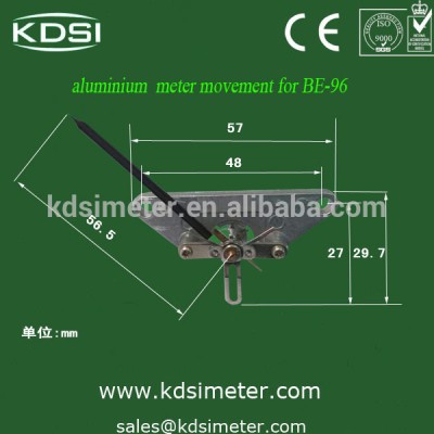 moving coil analog panel meter movement