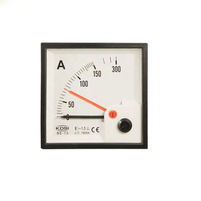 KDSI BE-72 AC150/5A double pointer analog ampere meter