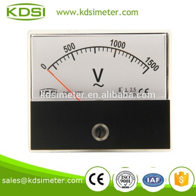 Classical Easy installation BP-670 AC voltmeter AC1500/150V analog ac 1500v voltmeter