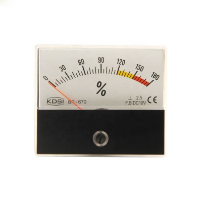 BP-670  DC 10V 180% percent analog panel load meter