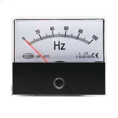 High quality BP-670 DC10V 100Hz mini voltage Hz electrical frequency meter