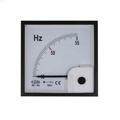 20 Year Top Manufacturer of CE,ISO passed  BE-96 45-55Hz 380V  analog panel electrical frequency meter