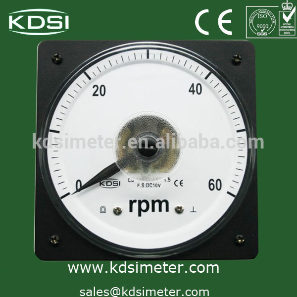 LS-110 analog speed meter of the ship