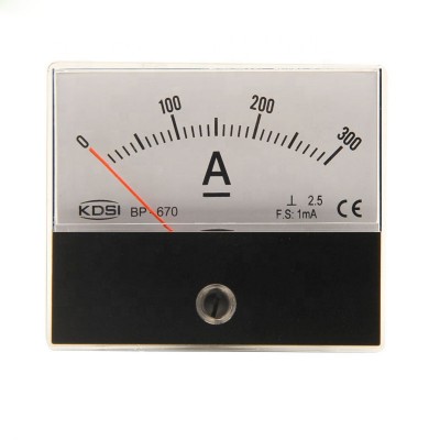 BP-670 DC Ammeter DC300A input 1mA ,electric meter analog