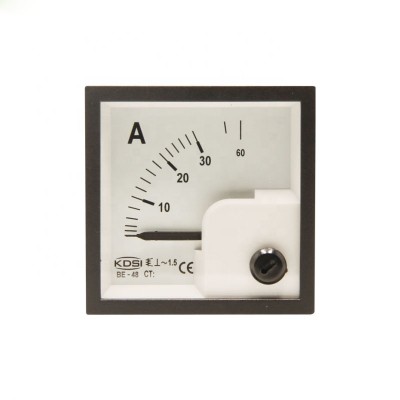 KDSI BE-48 AC30A direct ac analog amps meter