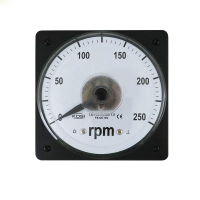 CE certificate LS-110 DC10V 250rpm analog panel rpm rotational speed meter