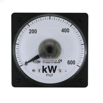 High quality professional LS-110 3P3W 600KW 1000/5A 380/100V volt amp analog panel portable watt meter