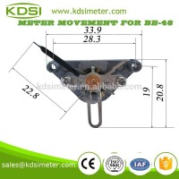 BE-48/72/96 analog moving coil meter movement in current voltage meter