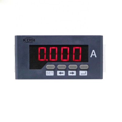 Easy installation BE-96x48AA AC600/5A single phase electric panel mounted digital ammeter