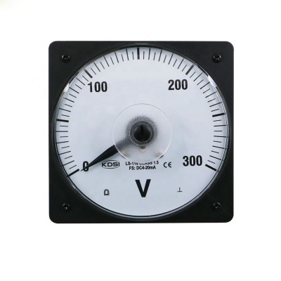 Instant flexible LS-110 DC4-20mA 300V Analog Voltage Panel Meter voltmeter Gauge