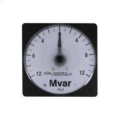 Original manufacturer high Quality LS-110 +-12Mvar 11kV/110V 750/1A panel analog wide angle reactive power meter