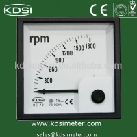 72*72 analog dc panel rpm meter