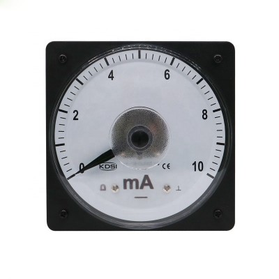 Hot sales marine meter  LS-110 DC10mA wide angle panel analog dc ampere indicator