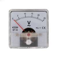 Safe to operate BP-38 AC25V with rectifier analog ac panel mount voltmeter