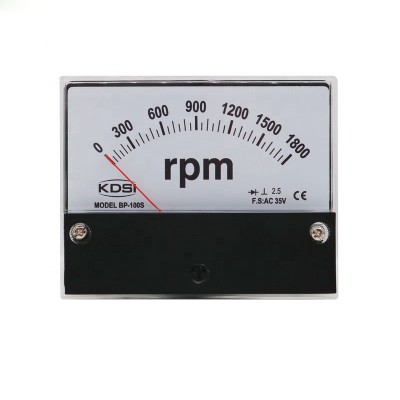 New model High quality BP-100S AC35V 1800rpm analog panel tachometer universal /rpm meter