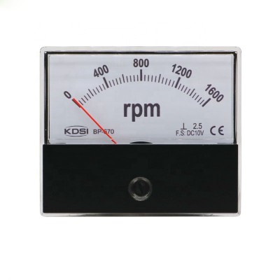 Factory direct sales BP-670 DC10V 1600RPM analog panel engine rpm tachometer